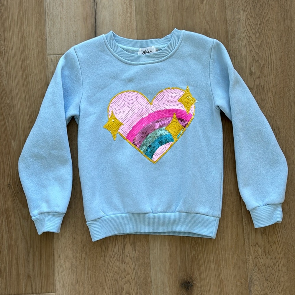 Lola + the Boys Sweatshirt Size 8
